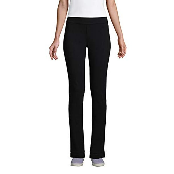 Lands' End Women's Starfish Mid Rise Slim Leg Elastic Waist Pull On Pants Lands' End Women's Starfish Mid Rise Slim Leg Elastic Waist Pull On Pants